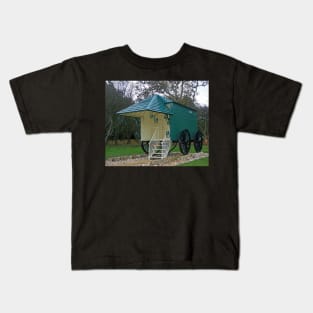 Queen Victoria's Bathing Machine Kids T-Shirt